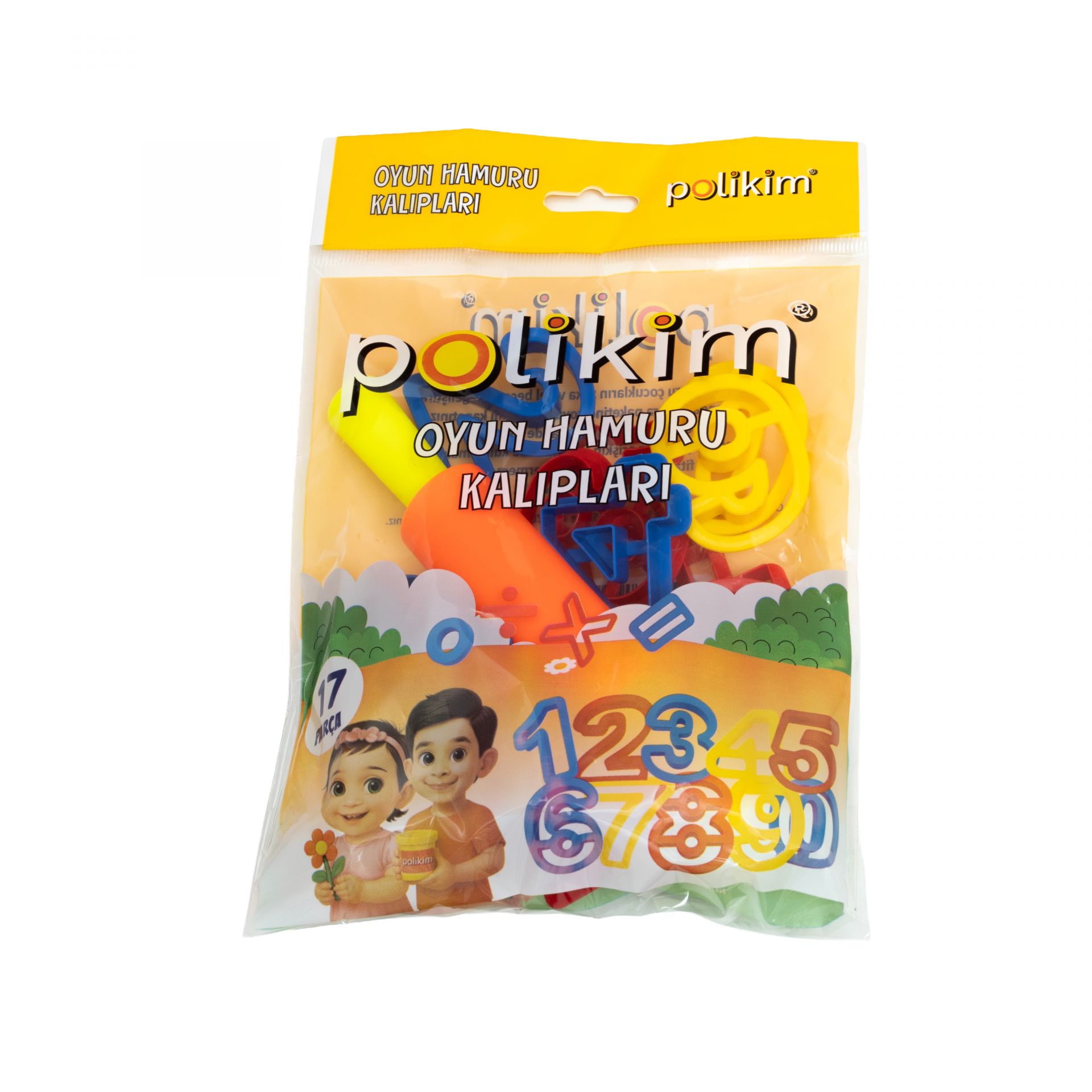 POLİKİM 17 Lİ OYUN HAMURU KALIBI